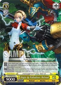 Aigis & Palladion: Reload - Persona 3 Reload Premium Booster - Weiss Schwarz card