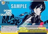 DONE AND DUSTED. - Persona 3 Reload Premium Booster - Weiss Schwarz card