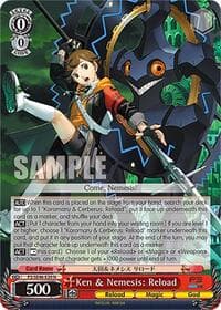 Ken & Nemesis: Reload - Persona 3 Reload Premium Booster - Weiss Schwarz card