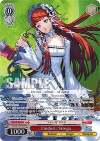Chidori: Strega (PER) - Persona 3 Reload Premium Booster - Weiss Schwarz card