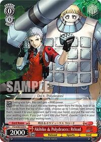 Akihiko & Polydeuces: Reload - Persona 3 Reload Premium Booster - Weiss Schwarz card