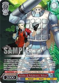 Akihiko & Polydeuces: Reload (PER) - Persona 3 Reload Premium Booster - Weiss Schwarz card