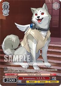 Koromaru: S.E.E.S. (PER) - Persona 3 Reload Premium Booster - Weiss Schwarz card