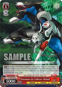 Koromaru & Cerberus: Reload - Persona 3 Reload Premium Booster - Weiss Schwarz card