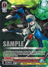 Koromaru & Cerberus: Reload (PER) - Persona 3 Reload Premium Booster - Weiss Schwarz card