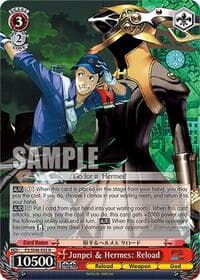 Junpei & Hermes: Reload - Persona 3 Reload Premium Booster - Weiss Schwarz card