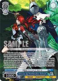 Mitsuru & Penthesilea: Reload (PER) - Persona 3 Reload Premium Booster - Weiss Schwarz card