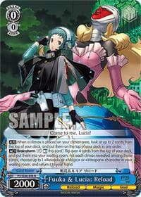 Fuuka & Lucia: Reload - Persona 3 Reload Premium Booster - Weiss Schwarz card