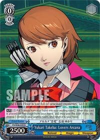 Yukari Takeba: Lovers Arcana - Persona 3 Reload Premium Booster - Weiss Schwarz card