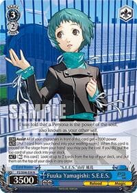 Fuuka Yamagishi: S.E.E.S. - Persona 3 Reload Premium Booster - Weiss Schwarz card
