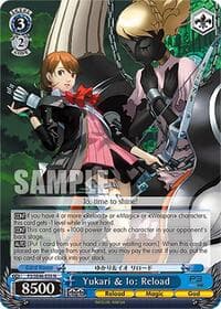 Yukari & Io: Reload - Persona 3 Reload Premium Booster - Weiss Schwarz card