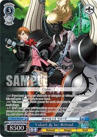 Yukari & Io: Reload (PER) - Persona 3 Reload Premium Booster - Weiss Schwarz card