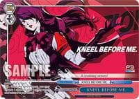 KNEEL BEFORE ME. (PER) - Persona 3 Reload Premium Booster - Weiss Schwarz card