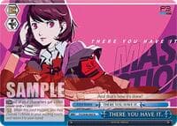 THERE YOU HAVE IT. - Persona 3 Reload Premium Booster - Weiss Schwarz card