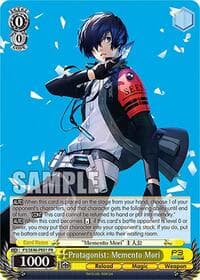 Protagonist: Memento Mori (PR) - Persona 3 Reload Premium Booster - Weiss Schwarz card