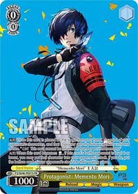 Protagonist: Memento Mori (Foil) - Persona 3 Reload Premium Booster - Weiss Schwarz card
