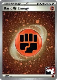 Basic Fighting Energy - 006 (Cosmos Holo) - Prize Pack Series Cards - Pokemon card
