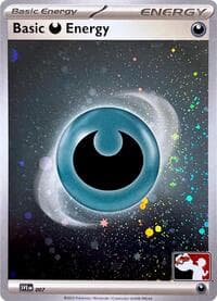 Basic Darkness Energy - 007 (Cosmos Holo) - Prize Pack Series Cards - Pokemon card