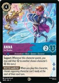 Anna - Ice Breaker - Disney Lorcana Promo Cards - Disney Lorcana card