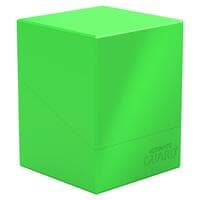 Boulder Deck Case 100+ - Solid Neon Green - Ultimate Guard Deck Boxes - Deck Boxes card