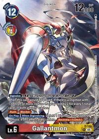 Gallantmon (BT-21: Illustration Celebration Pack) - World Convergence - Digimon Card Game card