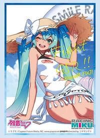 Bushiroad Sleeve Collection HG Vol.4523: Racing Miku 2024Ver. - Support Illustration Round 4 Fuji (75-Pack) - Bushiroad Card Sleeves - Card Sleeves card