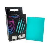 Standard Matte Sleeves - Turquoise / Sirius (100-Pack) - Prismatic Defender Card Sleeves - Card Sleeves card