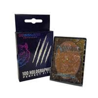 Holographic Perfect Fits - Pulsar (100-Pack) - Prismatic Defender Card Sleeves - Card Sleeves card