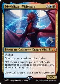 Niv-Mizzet, Visionary - Promo Pack: Duskmourn: House of Horror - Magic: The Gathering card