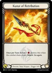 Kunai of Retribution - LGS373 - Flesh and Blood: Promo Cards - Flesh and Blood TCG card