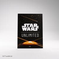Star Wars: Unlimited Art Sleeves - Card Back Orange - GameGenic Card Sleeves - Card Sleeves card