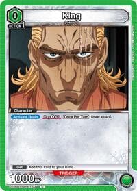 King (039) (Box Topper Foil) - UE06BT: One Punch Man - Union Arena card