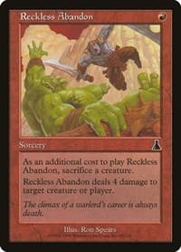 Reckless Abandon - Urza's Destiny - Magic: The Gathering card