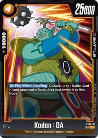Kadan : DA - Starter Deck 8: Vegeta (Mini) Super Saiyan 3 - Dragon Ball Super: Fusion World card