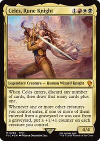 Celes, Rune Knight (Surge Foil) - Commander: FINAL FANTASY - Magic: The Gathering card