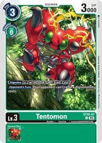 Tentomon - Starter Deck 20: Protector of Light - Digimon Card Game card