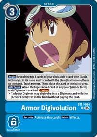 Armor Digivolution - World Convergence - Digimon Card Game card