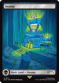 Swamp (1941) - Secret Lair Drop Series - Magic: The Gathering card