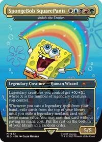 SpongeBob SquarePants - Jodah, the Unifier - Secret Lair Drop Series - Magic: The Gathering card