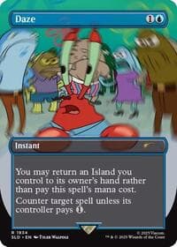 Daze - Secret Lair Drop Series - Magic: The Gathering card