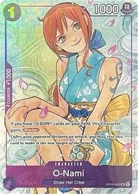 O-Nami (Illustration Box Vol.1) (Textured) - One Piece Promotion Cards - One Piece Card Game card