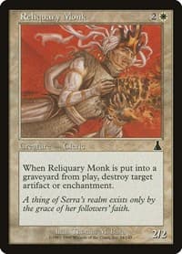Reliquary Monk - Urza's Destiny - Magic: The Gathering card
