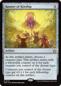Banner of Kinship - Promo Pack: Aetherdrift - Magic: The Gathering card