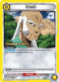 Bomb (001) - UE06BT: One Punch Man Release Event Cards - Union Arena card