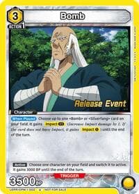 Bomb (002) - UE06BT: One Punch Man Release Event Cards - Union Arena card