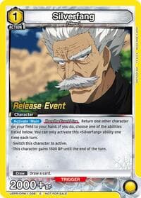Silverfang (008) - UE06BT: One Punch Man Release Event Cards - Union Arena card