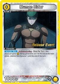 Mumen Rider (016) - UE06BT: One Punch Man Release Event Cards - Union Arena card