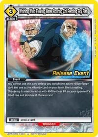 Whirling Wind Flowing Water Roaring Chi Rending Sky Fist - UE06BT: One Punch Man Release Event Cards - Union Arena card