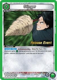 Stinger - UE06BT: One Punch Man Release Event Cards - Union Arena card