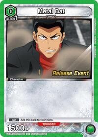 Metal Bat (042) - UE06BT: One Punch Man Release Event Cards - Union Arena card